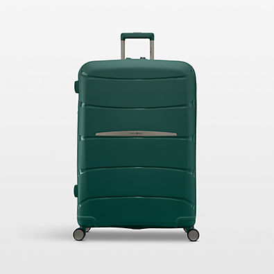 View Samsonite Outline Pro Large Checked Spinner in Emerald Green details