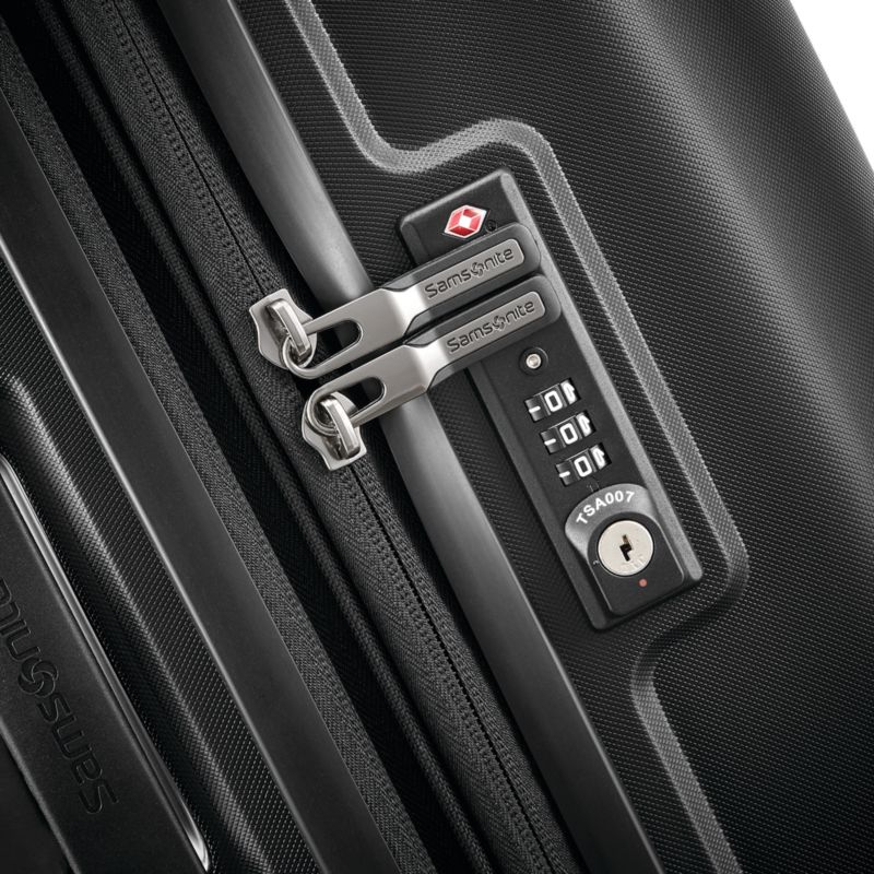 Samsonite Outline Pro Large Checked Spinner in Midnight Black - image 7 of 12