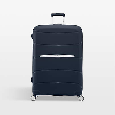 Samsonite Outline Pro Large Checked Spinner in Midnight Blue