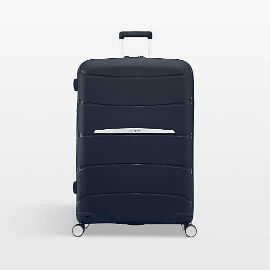Samsonite Outline Pro Large Checked Spinner in Midnight Blue