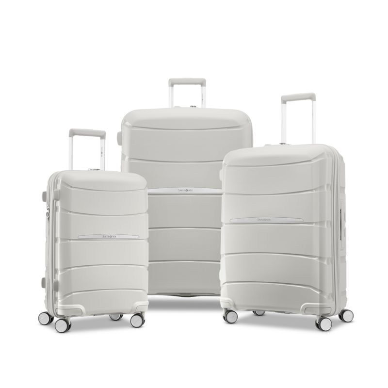 Samsonite Outline Pro Large Checked Spinner in Stone Grey - image 10 of 11