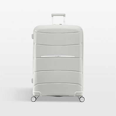 View Samsonite Outline Pro Large Checked Spinner in Stone Grey details