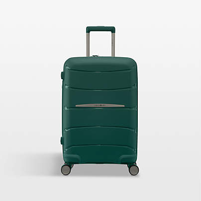 Samsonite Outline Pro Medium Checked Spinner in Emerald Green
