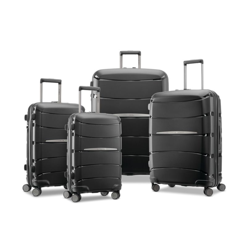 Samsonite Outline Pro Medium Checked Spinner in Midnight Black - image 11 of 12