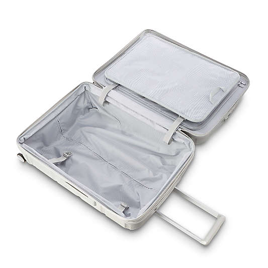 Samsonite Outline Pro Medium Checked Spinner in Stone Grey