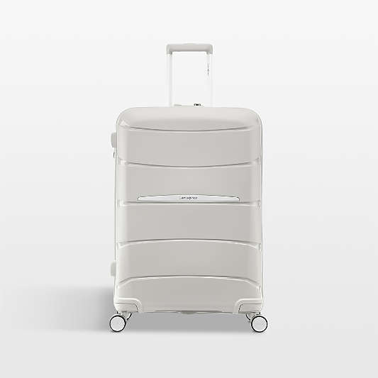 Samsonite Outline Pro Medium Checked Spinner in Stone Grey