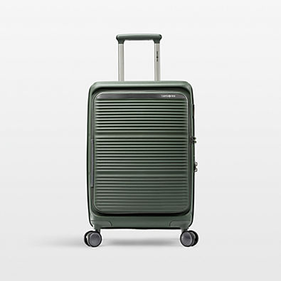 View Samsonite Paralux Carry-On Spinner in Olive details