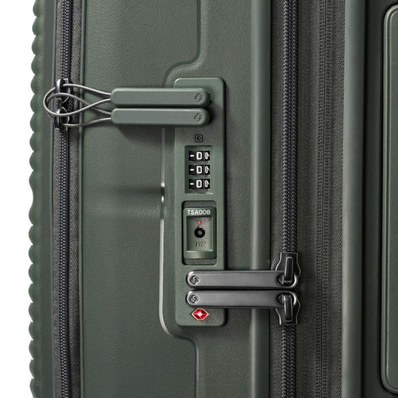 Samsonite Paralux Large Checked Spinner in Olive - image 8 of 12