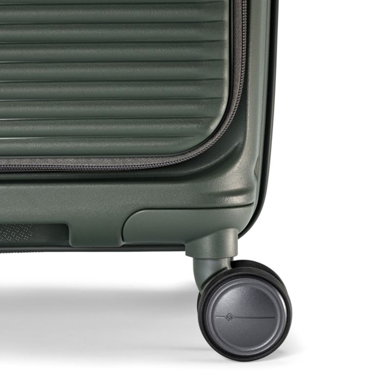Samsonite Paralux Large Checked Spinner in Olive - image 9 of 12