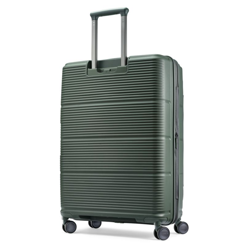 Samsonite Paralux Large Checked Spinner in Olive - image 1 of 12