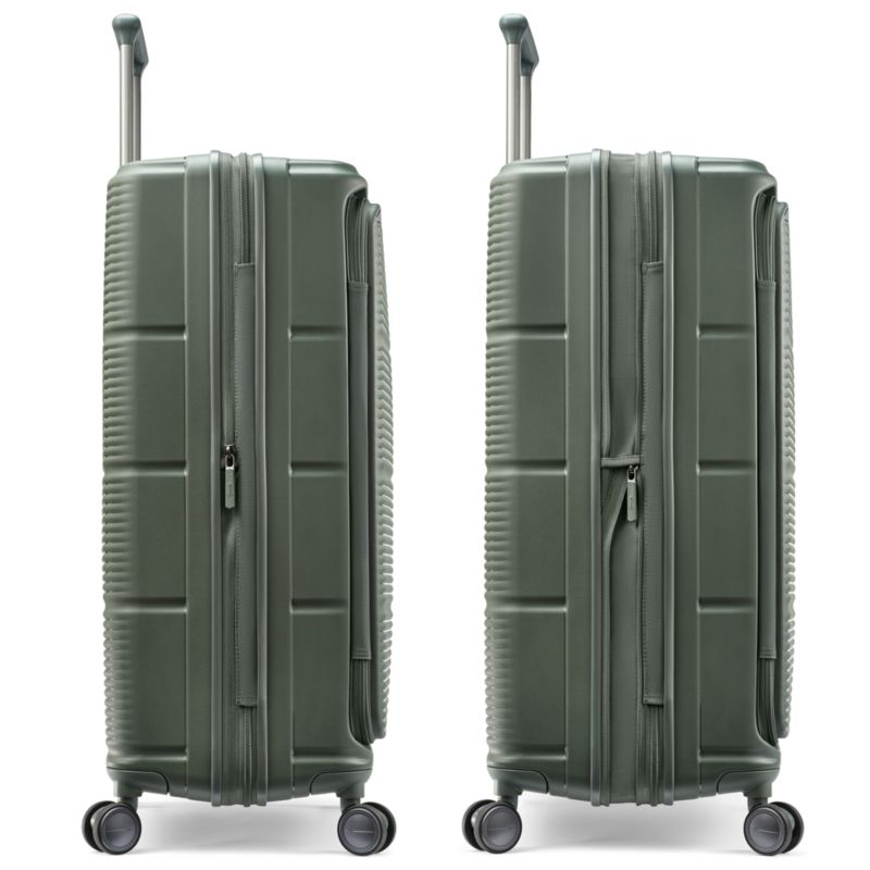 Samsonite Paralux Large Checked Spinner in Olive - image 7 of 12