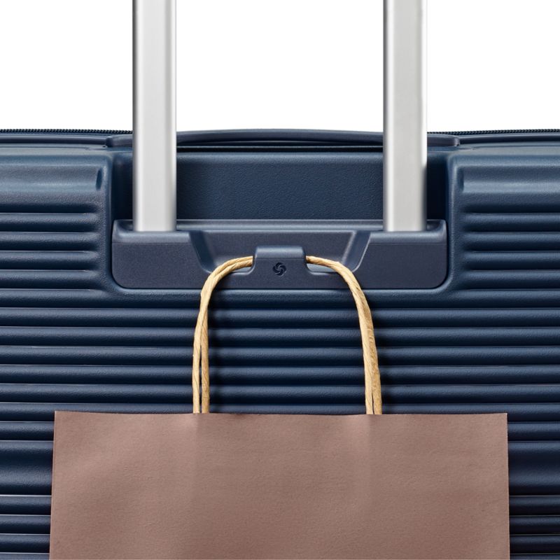 Samsonite Paralux Medium Checked Spinner in Midnight Navy - image 7 of 12