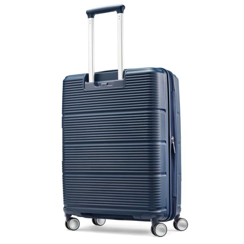 Samsonite Paralux Medium Checked Spinner in Midnight Navy - image 1 of 12