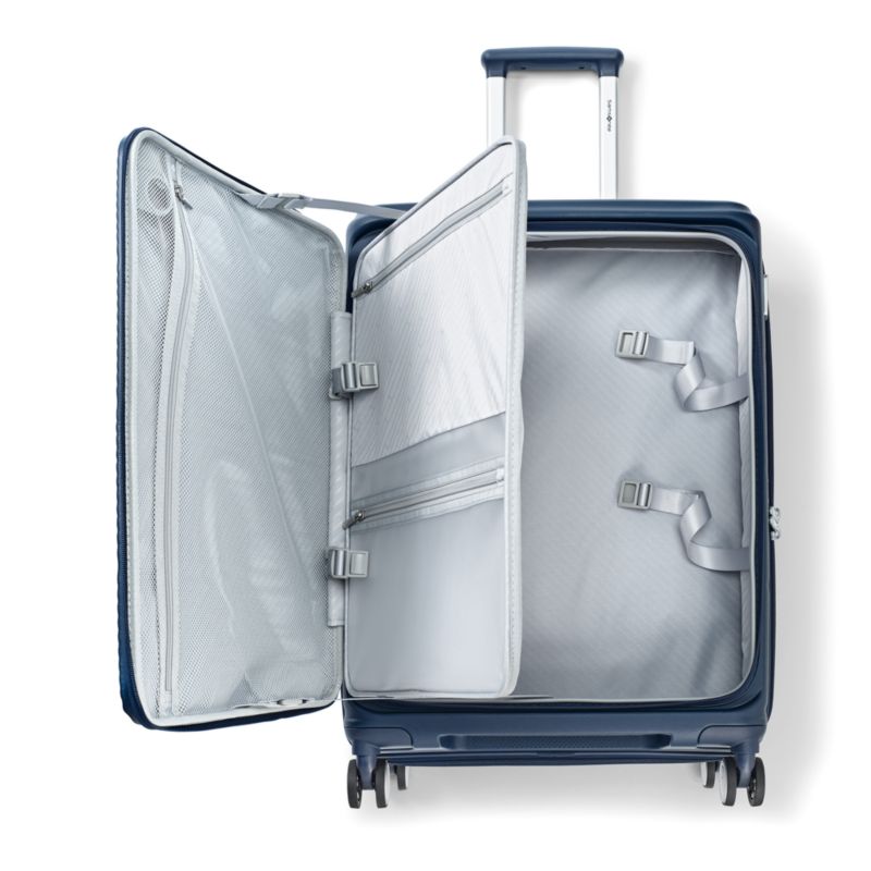 Samsonite Paralux Medium Checked Spinner in Midnight Navy - image 3 of 12