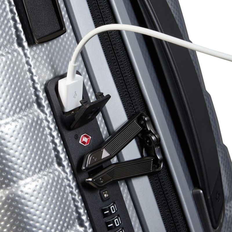 Samsonite Proxis Carry-On Spinner in Silver - image 4 of 9