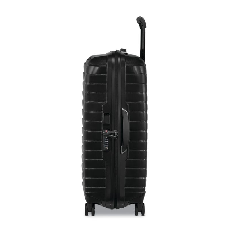 Samsonite Proxis Medium Checked Spinner in Black - image 3 of 4