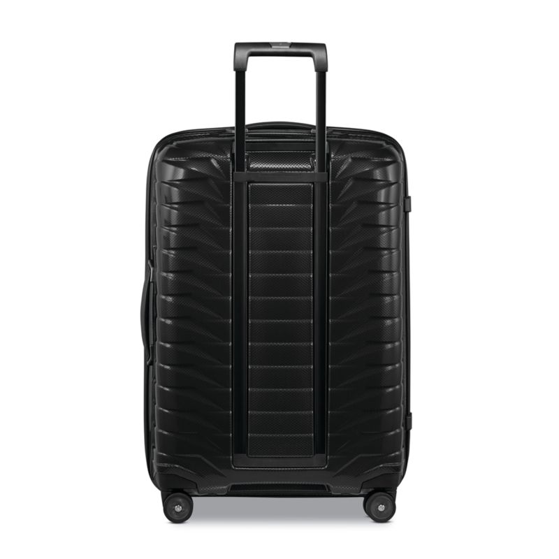 Samsonite Proxis Medium Checked Spinner in Black - image 1 of 4