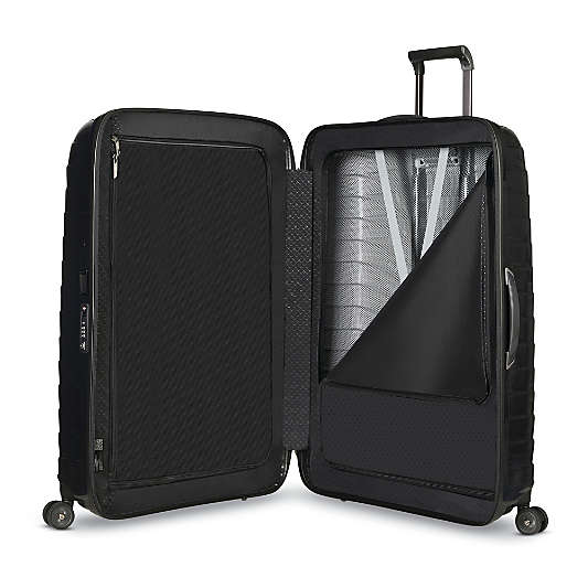Samsonite Proxis Extra Large Checked Spinner in Black