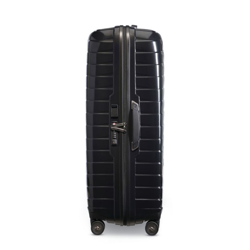 Samsonite Proxis Extra Large Checked Spinner in Black - image 2 of 5