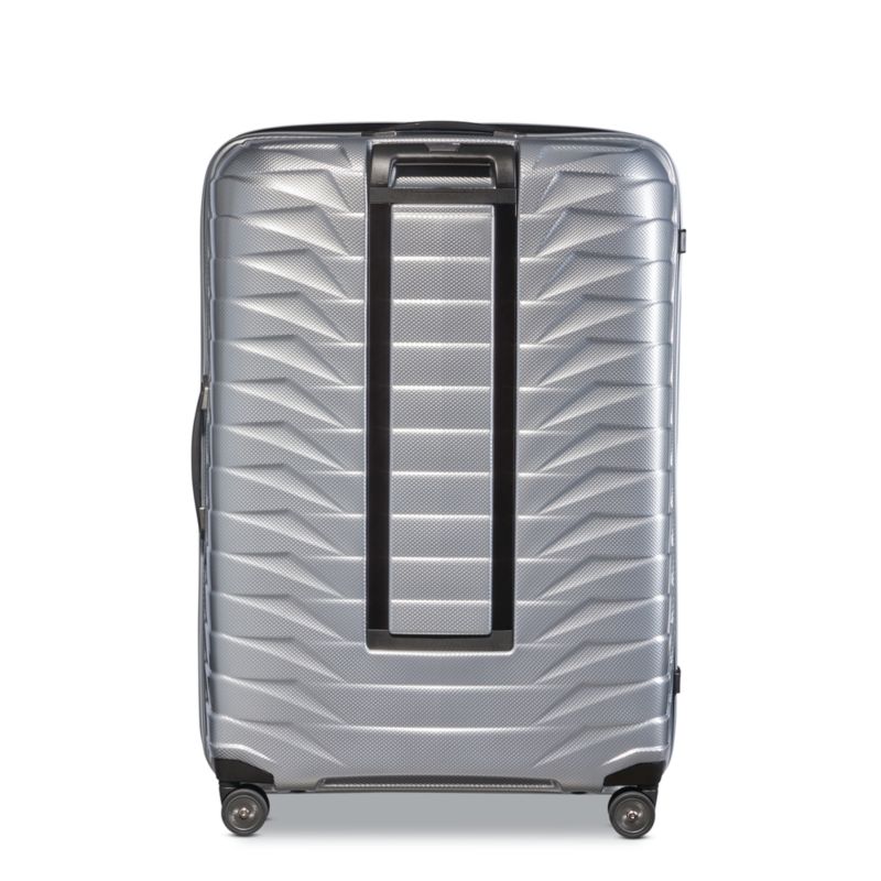 Samsonite Proxis Extra Large Checked Spinner in Silver - image 2 of 4
