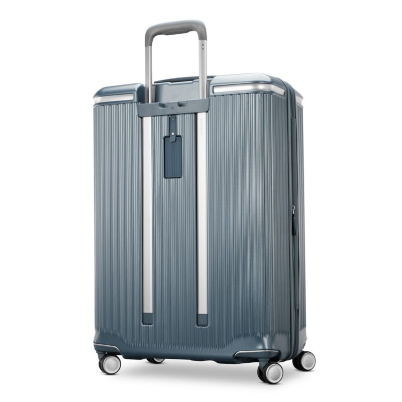 Samsonite Silhouette 18 Large Checked in Steel Blue - image 1 of 8