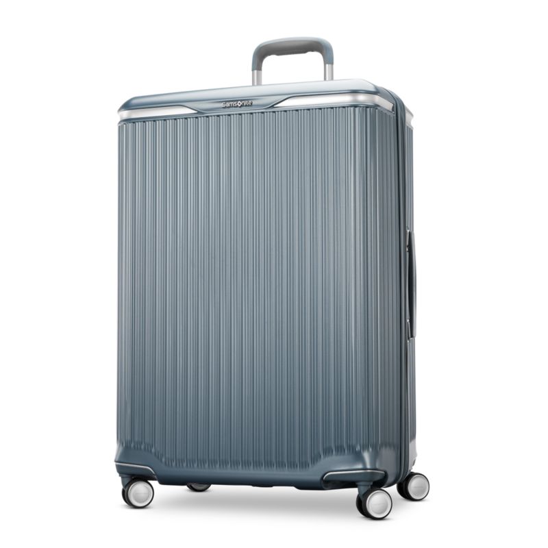 Samsonite Silhouette 18 Large Checked in Steel Blue - image 2 of 8