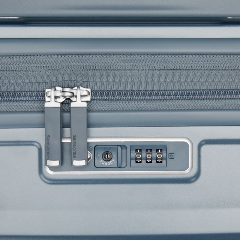 Samsonite Silhouette 18 Large Checked in Steel Blue - image 6 of 8