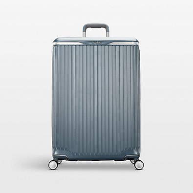 View Samsonite Silhouette 18 Large Checked in Steel Blue details