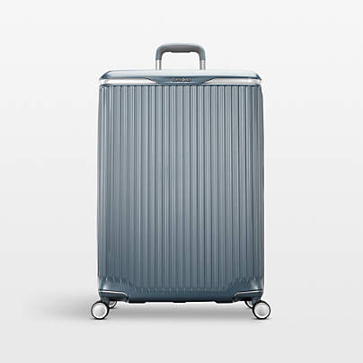Samsonite Silhouette 18 Large Checked in Steel Blue
