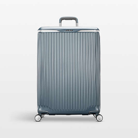 Samsonite Silhouette 18 Large Checked in Steel Blue