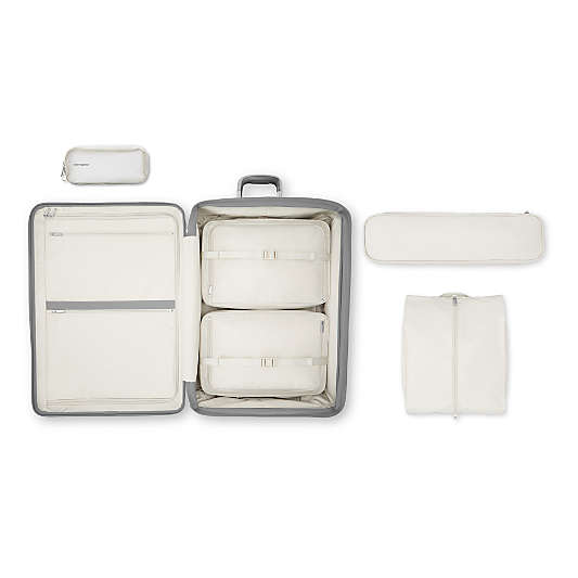 Samsonite Silhouette 18 Large Checked in Silver