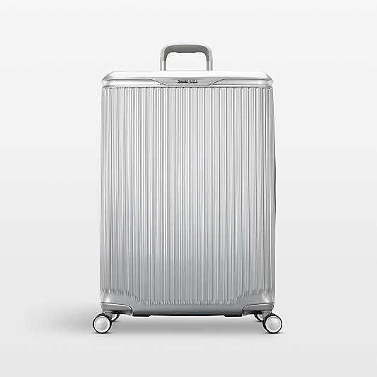 Samsonite Silhouette 18 Large Checked in Silver