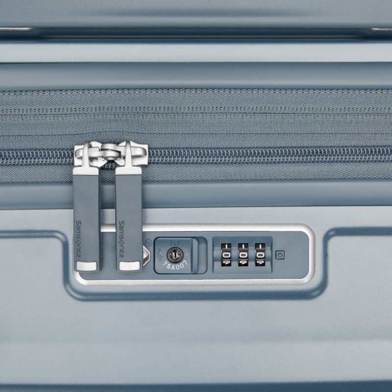 Samsonite Silhouette 18 Medium Checked in Steel Blue - image 6 of 8