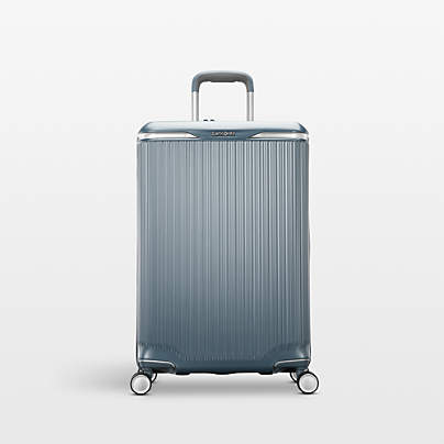 Samsonite Silhouette 18 Medium Checked in Steel Blue