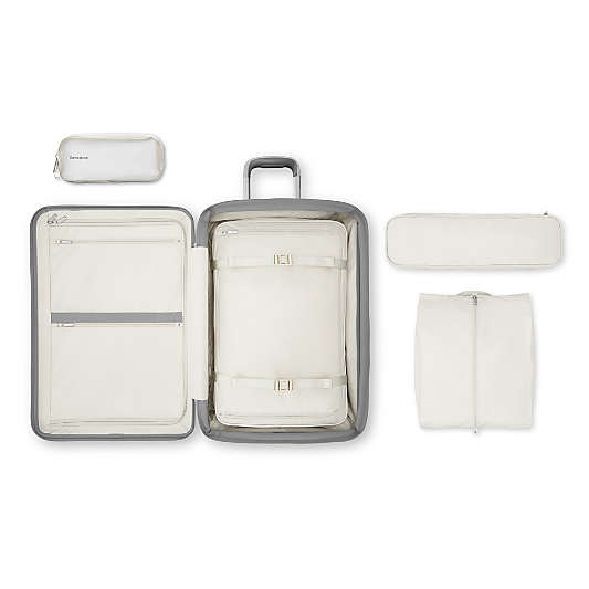 Samsonite Silhouette 18 Medium Checked in Silver