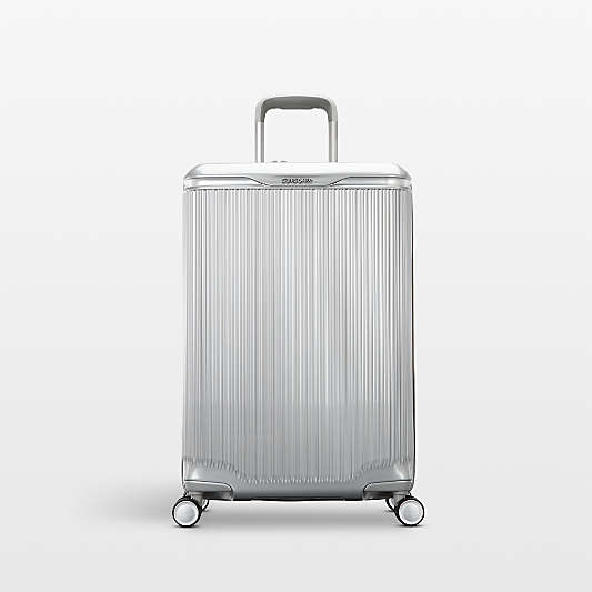 Samsonite Silhouette 18 Medium Checked in Silver