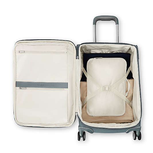 Samsonite Silhouette 18 Softside Carry-On in Slate Blue