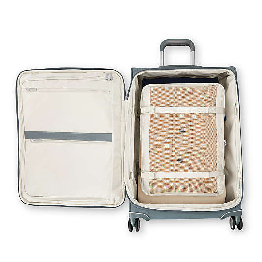 Samsonite Silhouette 18 Softside Large Checked in Slate Blue