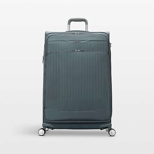 Samsonite Silhouette 18 Softside Large Checked in Slate Blue