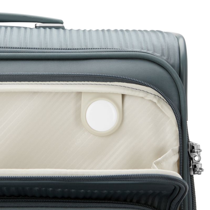 Samsonite Silhouette 18 Softside Medium Checked in Slate Blue - image 6 of 10