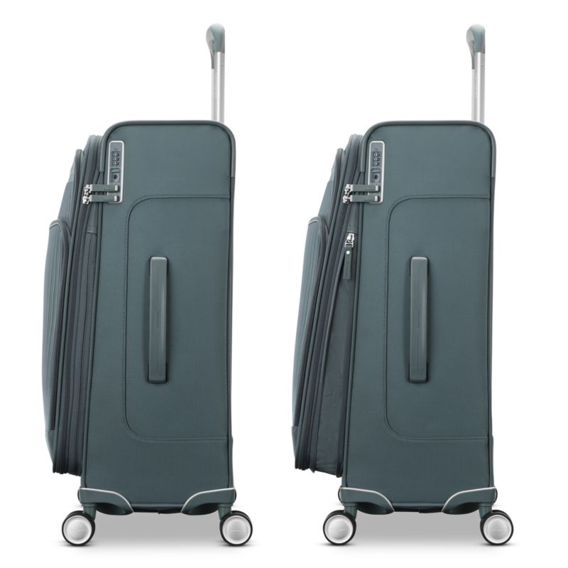 Samsonite Silhouette 18 Softside Medium Checked in Slate Blue - image 9 of 10