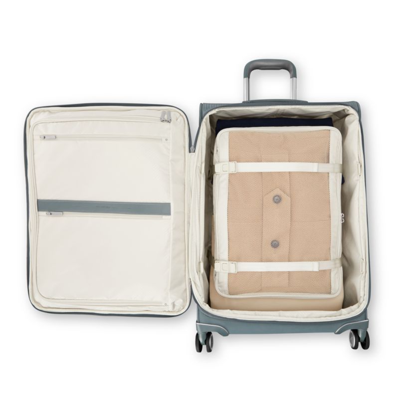Samsonite Silhouette 18 Softside Medium Checked in Slate Blue - image 3 of 10