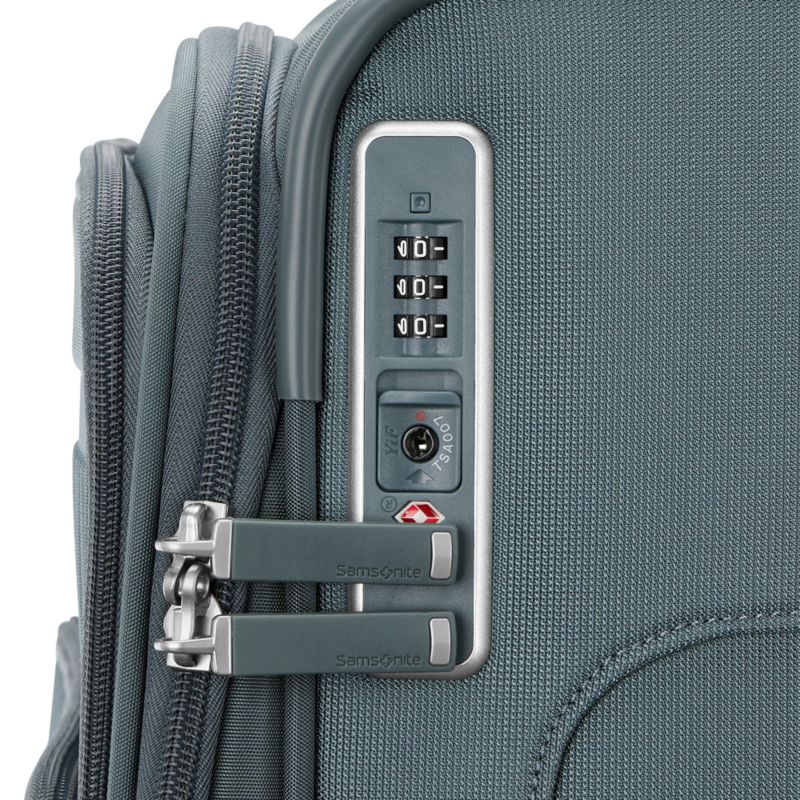 Samsonite Silhouette 18 Softside Medium Checked in Slate Blue - image 4 of 10