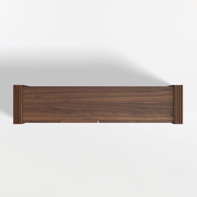 Siena 74" Walnut Wood Storage Media Console - image 6 of 7