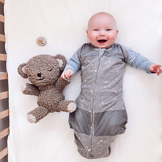Happiest Baby SNOObear 3-in-1 Brown Wooly White Noise Baby Toy