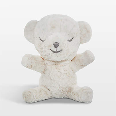 Happiest Baby SNOObear 3-in-1 Cream Plush White Noise Baby Toy