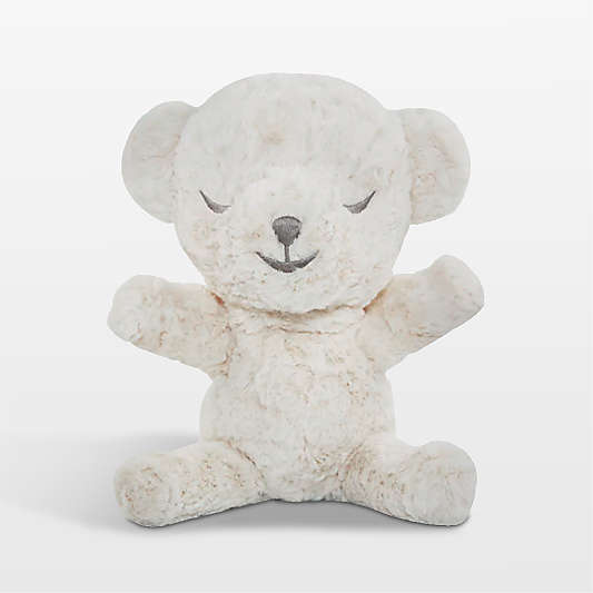Happiest Baby SNOObear 3-in-1 Cream Plush White Noise Baby Toy