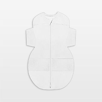 Happiest Baby SNOO Small White Organic Cotton Baby Sleep Sack