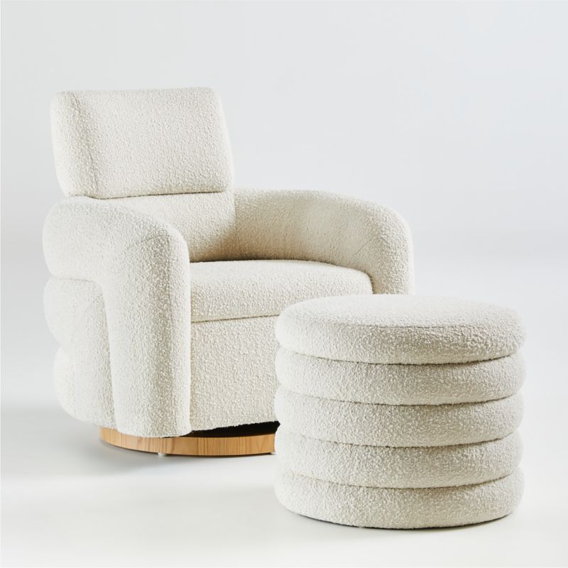 Small swivel glider on sale