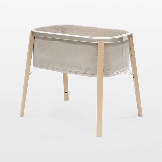 Stokke ® Snoozi ™ Sandy Beige Adjustable Baby Bassinet